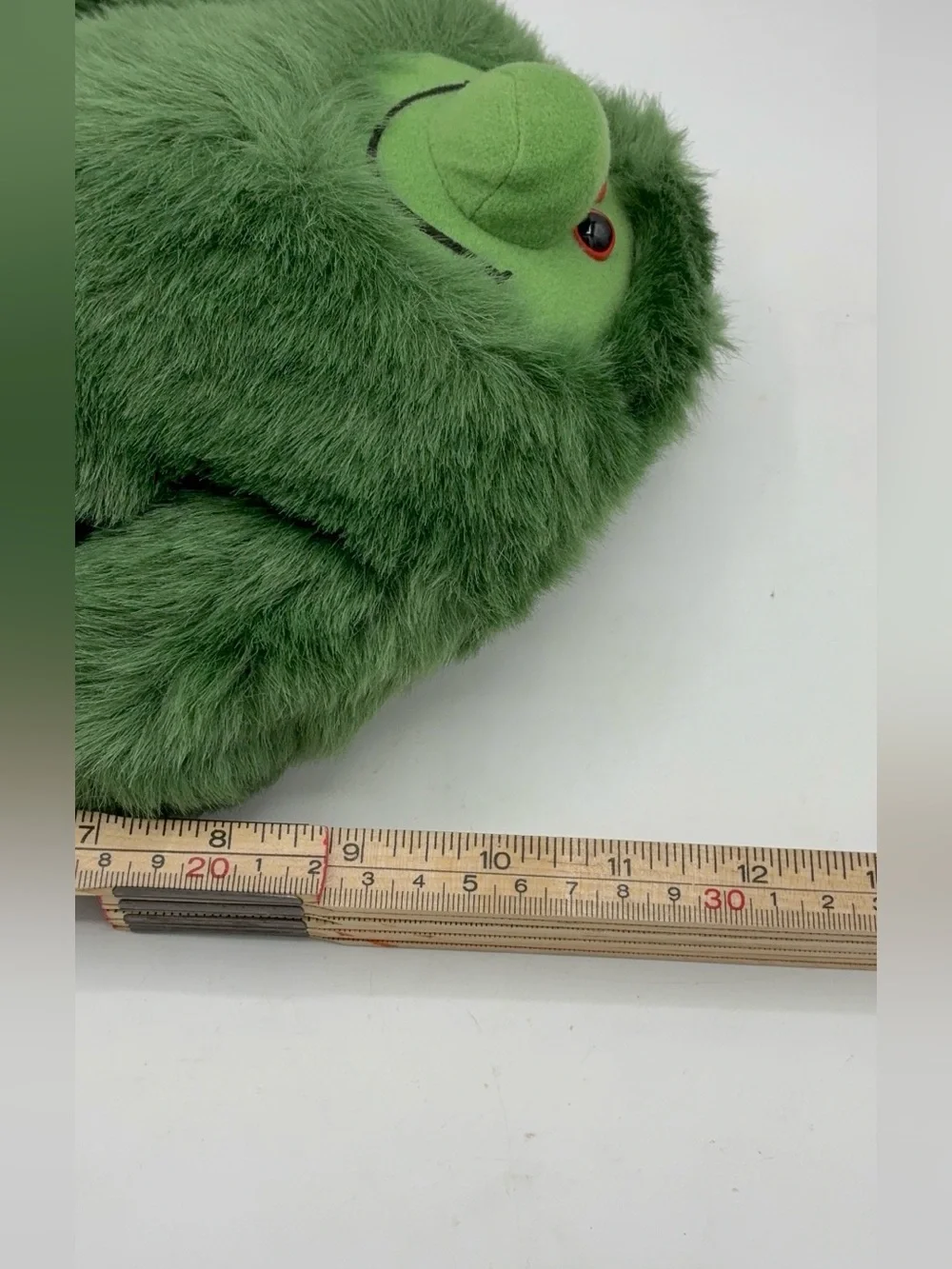 VTG Muzzy Green Monster Plush Stuffed  Toy 12in BBC Language Learning 90’s